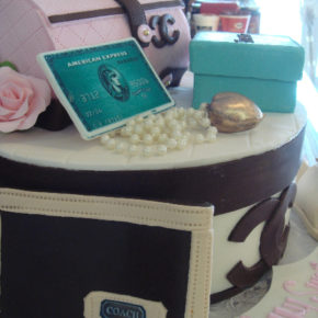 Tiffani, Chanel and Louis Vuitton Cake